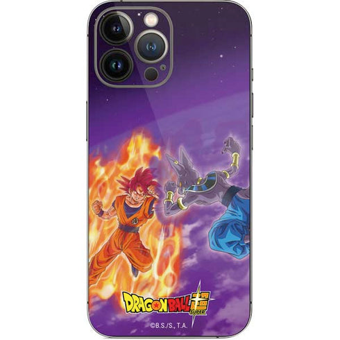 Dragon Ball Super Goku vs Beerus iPhone 13 Pro Max Skin